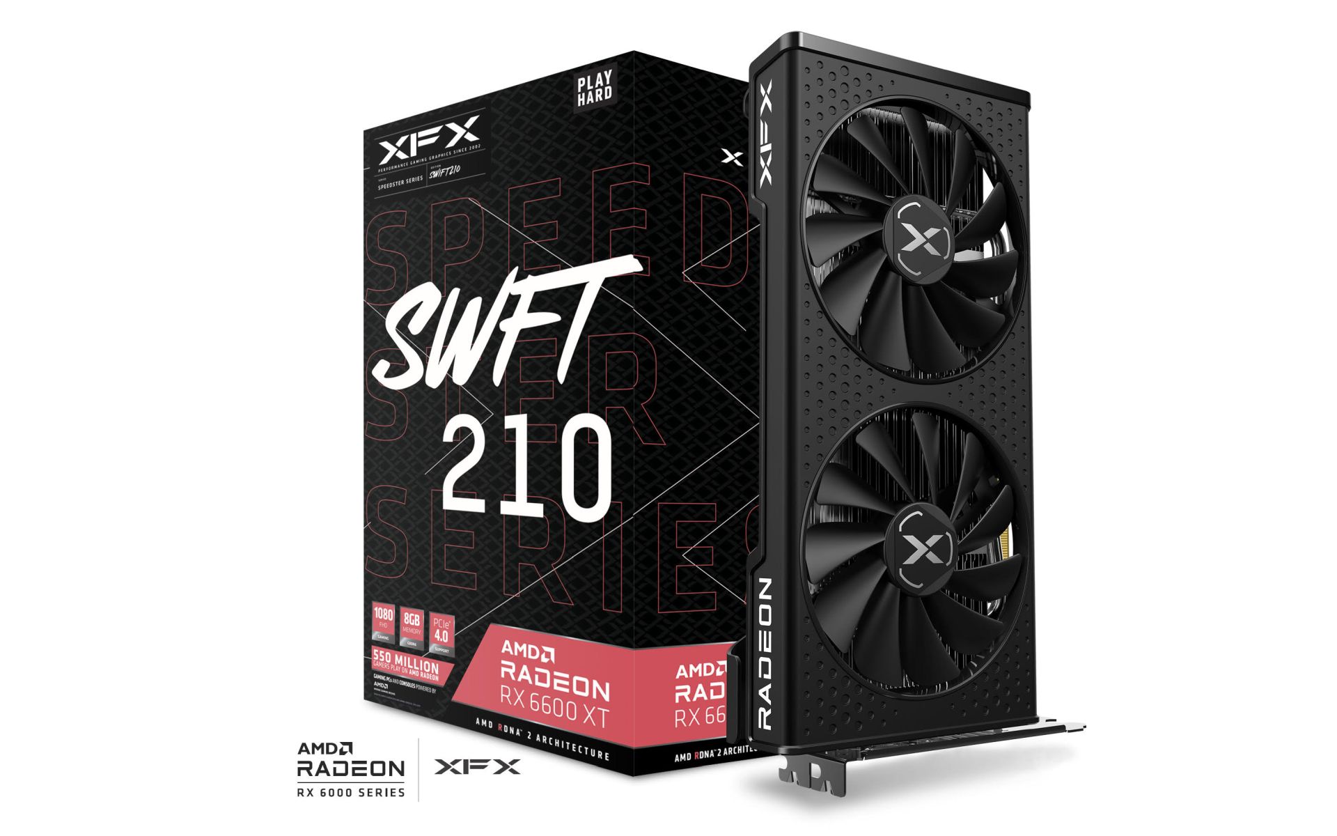 GPU AMD RX 6600XT 8GB XFX SWIFT 210